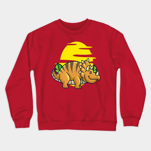 Cute Little Tricer Crewneck Sweatshirt by Harrisaputra